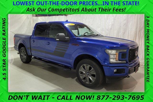 used 2018 Ford F-150 car, priced at $24,800