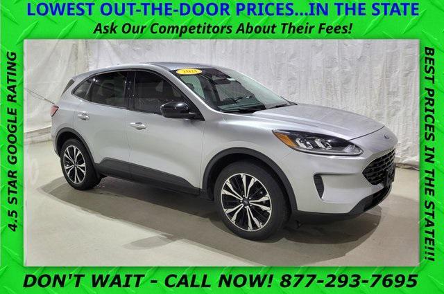 used 2021 Ford Escape car, priced at $18,500