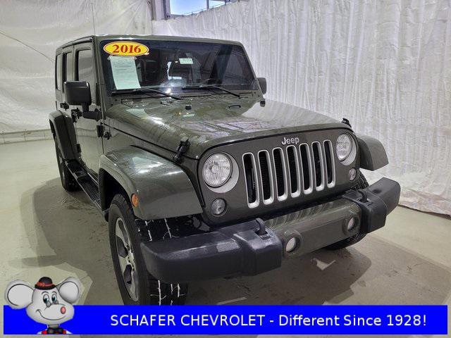 used 2016 Jeep Wrangler Unlimited car, priced at $19,000