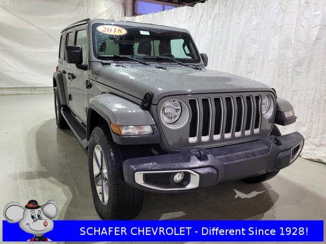 used 2018 Jeep Wrangler Unlimited car, priced at $27,000