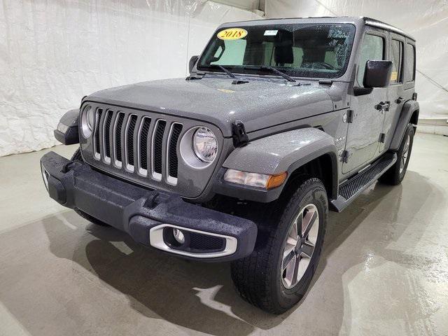 used 2018 Jeep Wrangler Unlimited car, priced at $27,000