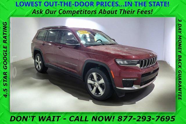 used 2022 Jeep Grand Cherokee L car, priced at $32,000