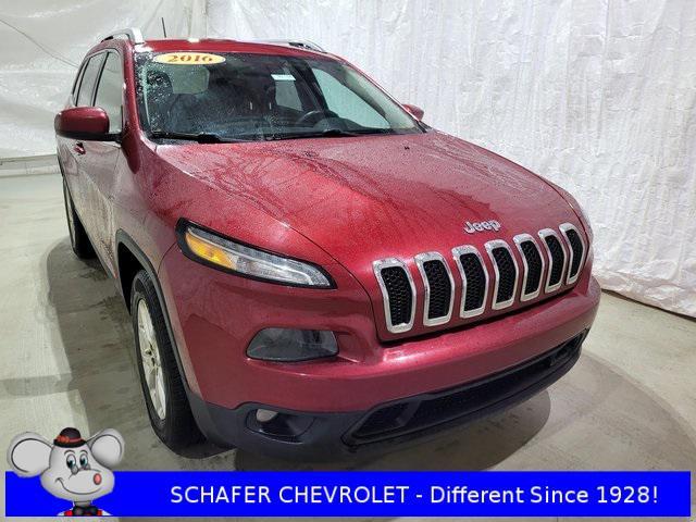 used 2016 Jeep Cherokee car, priced at $12,500