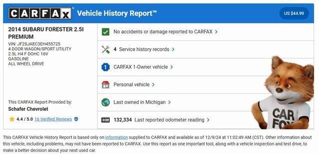 used 2014 Subaru Forester car, priced at $9,000