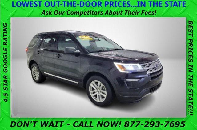 used 2018 Ford Explorer car, priced at $13,500