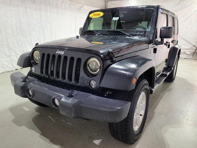 used 2016 Jeep Wrangler Unlimited car, priced at $19,500