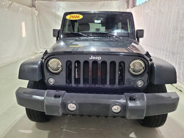 used 2016 Jeep Wrangler Unlimited car, priced at $19,500