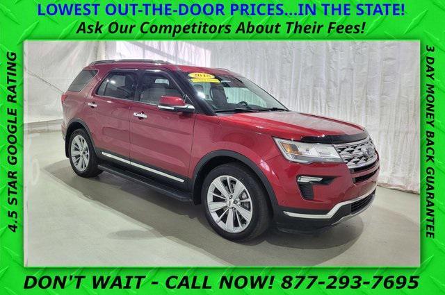 used 2018 Ford Explorer car, priced at $22,700