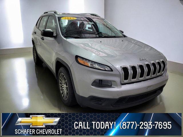 used 2015 Jeep Cherokee car, priced at $11,300