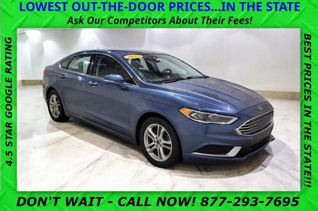 used 2018 Ford Fusion car, priced at $10,500