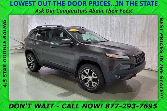 used 2015 Jeep Cherokee car, priced at $10,250