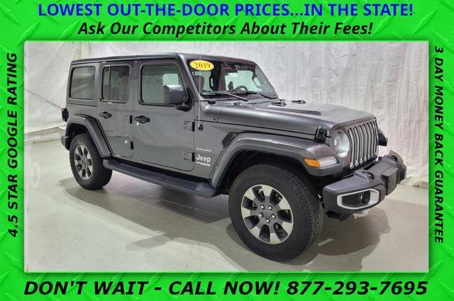 used 2019 Jeep Wrangler Unlimited car, priced at $25,750