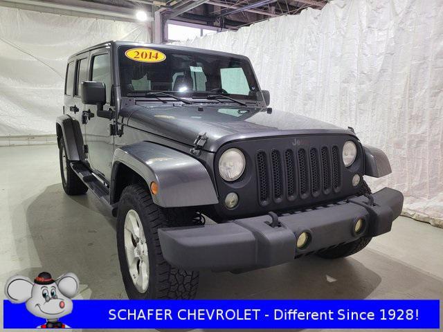 used 2014 Jeep Wrangler Unlimited car, priced at $16,700