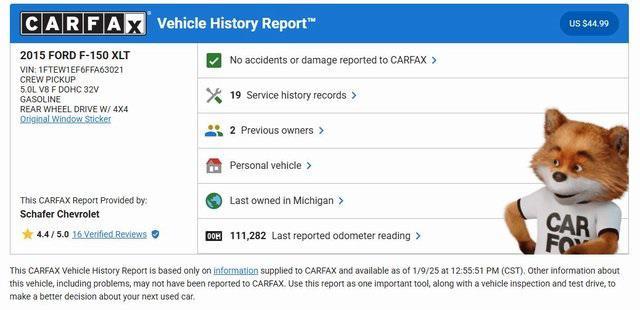 used 2015 Ford F-150 car, priced at $19,000