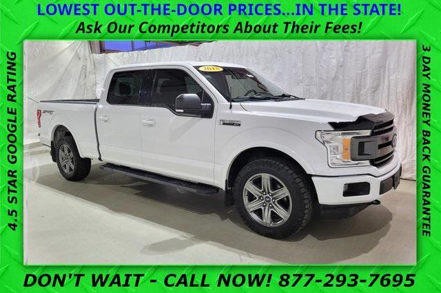 used 2018 Ford F-150 car, priced at $25,500