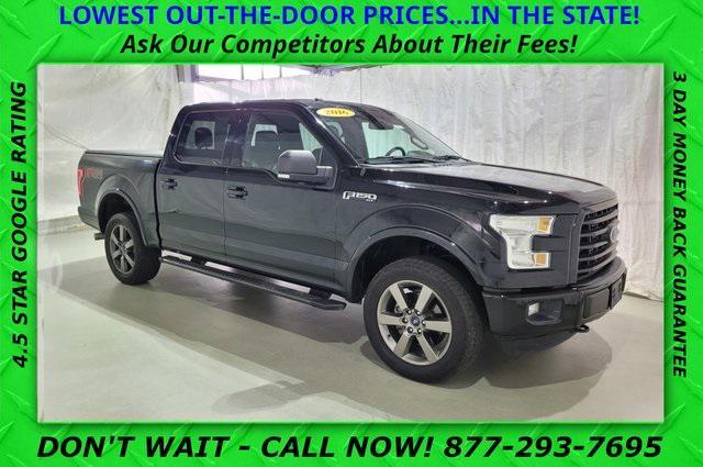 used 2016 Ford F-150 car, priced at $22,200