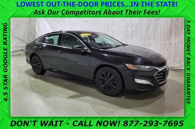 used 2021 Chevrolet Malibu car, priced at $16,100