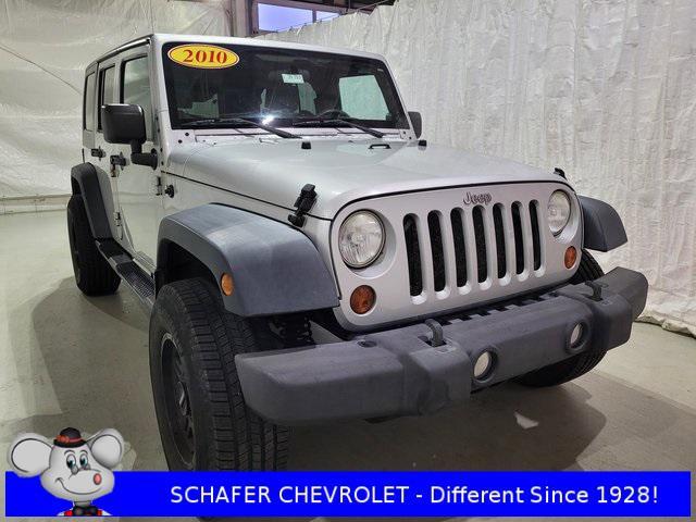 used 2010 Jeep Wrangler Unlimited car, priced at $7,500