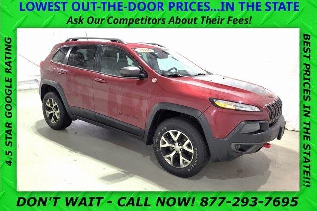 used 2016 Jeep Cherokee car, priced at $13,500