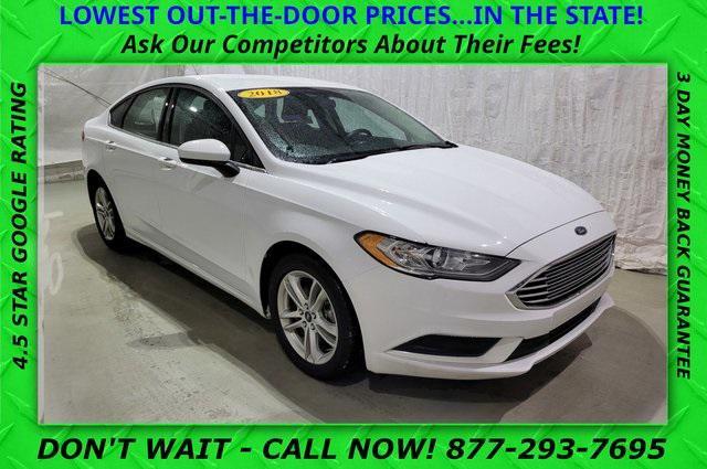 used 2018 Ford Fusion car, priced at $14,500