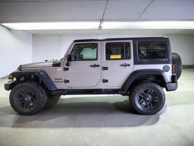 used 2016 Jeep Wrangler Unlimited car, priced at $20,000