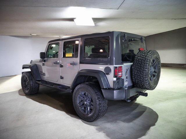 used 2016 Jeep Wrangler Unlimited car, priced at $20,000