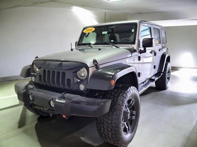 used 2016 Jeep Wrangler Unlimited car, priced at $20,000