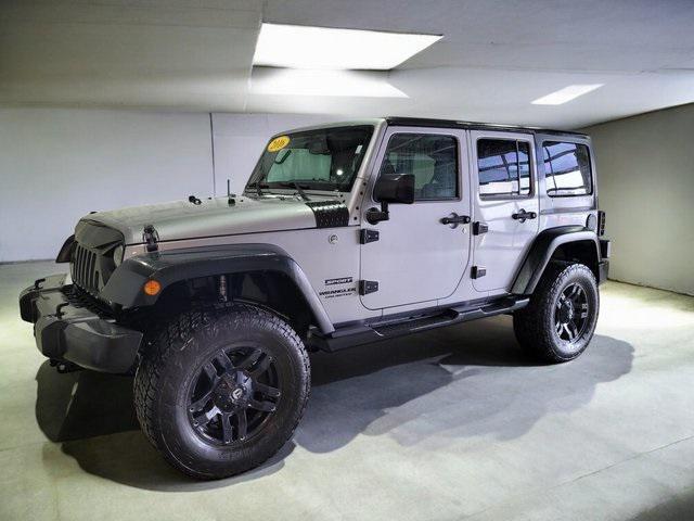 used 2016 Jeep Wrangler Unlimited car, priced at $20,000