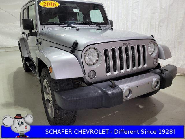 used 2016 Jeep Wrangler Unlimited car, priced at $15,000