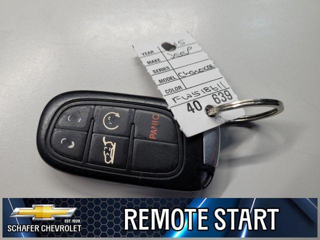 used 2015 Jeep Cherokee car, priced at $11,850