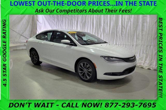 used 2015 Chrysler 200 car, priced at $6,700