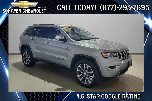 used 2018 Jeep Grand Cherokee car, priced at $18,500