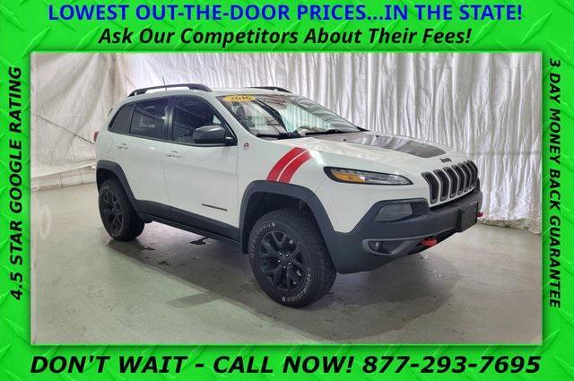 used 2016 Jeep Cherokee car, priced at $14,000