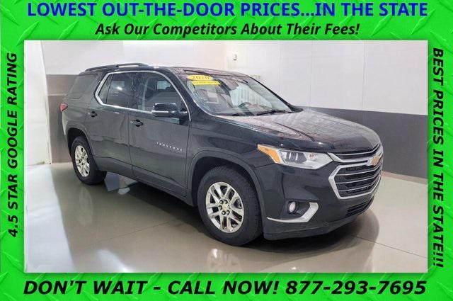 used 2020 Chevrolet Traverse car, priced at $15,300