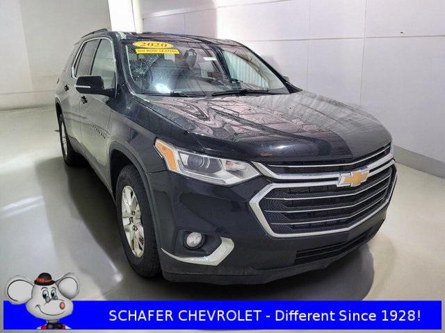 used 2020 Chevrolet Traverse car, priced at $15,300