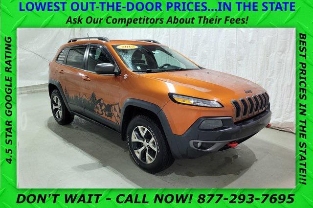 used 2015 Jeep Cherokee car, priced at $7,500