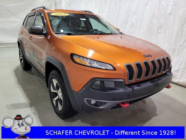 used 2015 Jeep Cherokee car, priced at $7,500