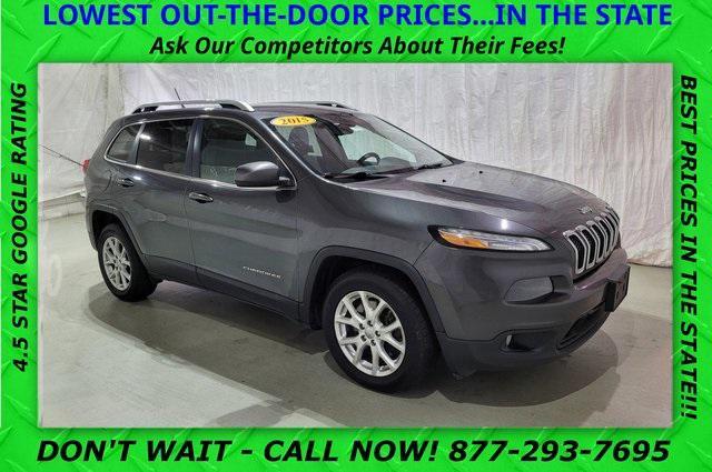 used 2015 Jeep Cherokee car, priced at $9,800