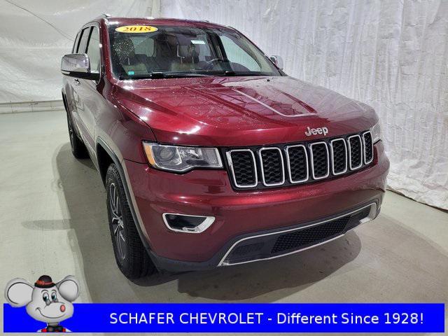 used 2018 Jeep Grand Cherokee car, priced at $14,000