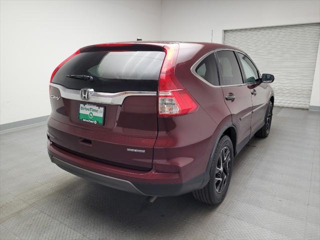 used 2016 Honda CR-V car, priced at $17,895