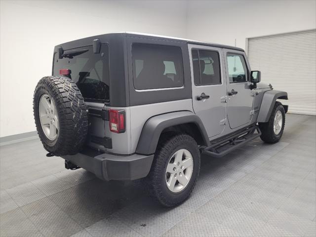 used 2016 Jeep Wrangler Unlimited car, priced at $20,895