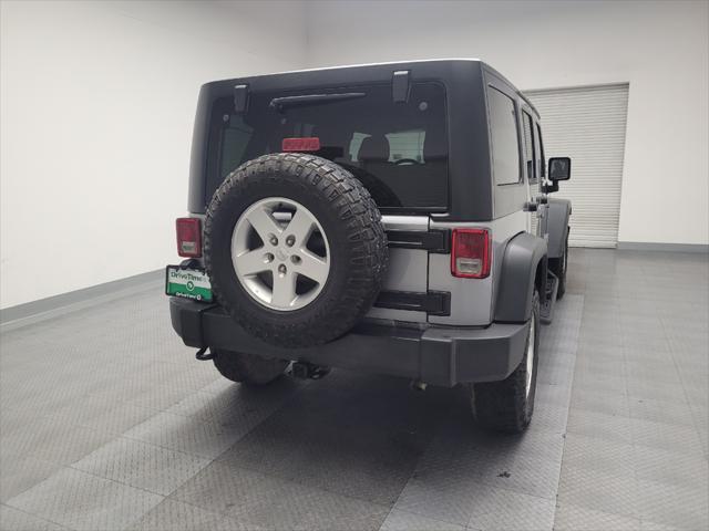 used 2016 Jeep Wrangler Unlimited car, priced at $20,895
