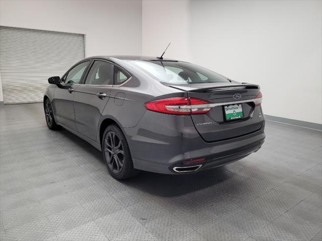 used 2018 Ford Fusion car, priced at $18,395