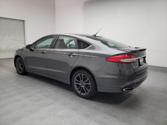 used 2018 Ford Fusion car, priced at $18,395