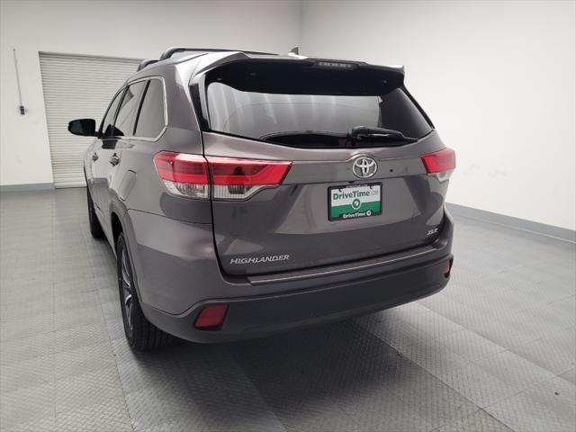 used 2017 Toyota Highlander car, priced at $24,995