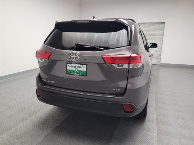 used 2017 Toyota Highlander car, priced at $24,995