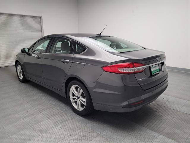 used 2018 Ford Fusion car, priced at $15,395