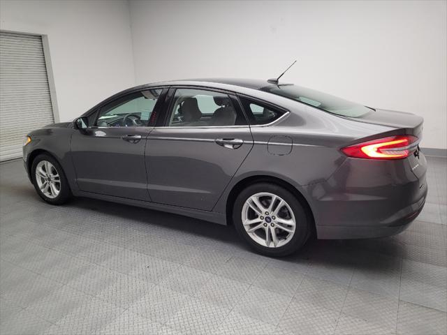 used 2018 Ford Fusion car, priced at $15,395