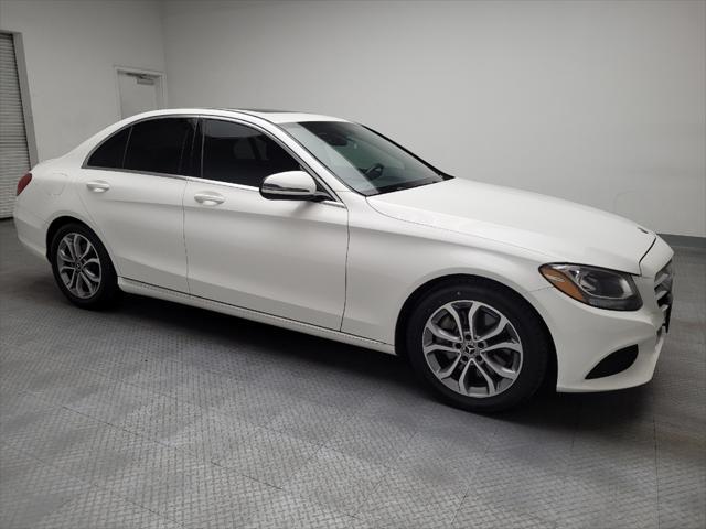 used 2018 Mercedes-Benz C-Class car, priced at $25,995