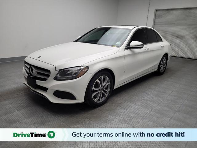 used 2018 Mercedes-Benz C-Class car, priced at $25,995